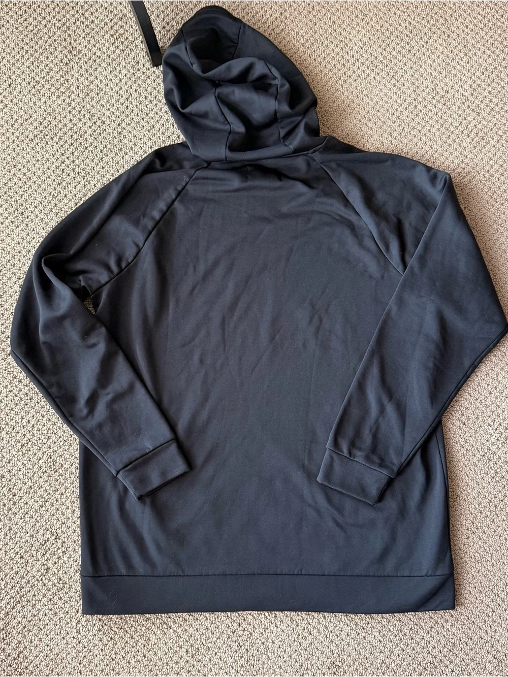 Nike Jordan Black Hoodie with Carolina Blue UNC & Jumpman Logos Size L